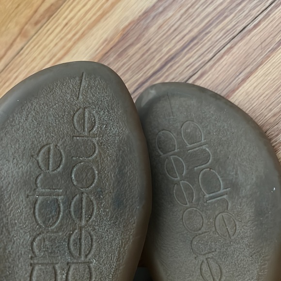 andre assous featherweights elastic sandal in animal print size 7 made in Spain - Picture 14 of 16